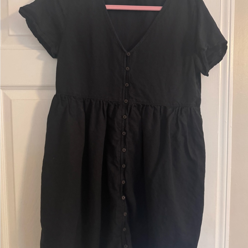 Madewell Black Dress